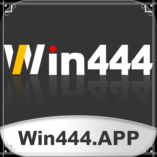 Imagem promocional da WIN444.COM mostrando a plataforma e suas vantagens