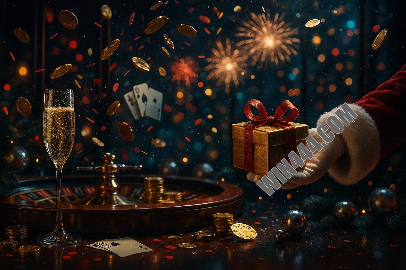Promoções de Ano Novo no WIN444.COM
